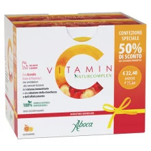 VITAMIN C NATURCOMPLEX 20 BUSTINE GRANULARI CONFEZIONE SPECIALE 1+1 VITAMIN C NATURCOMPLEX 20...