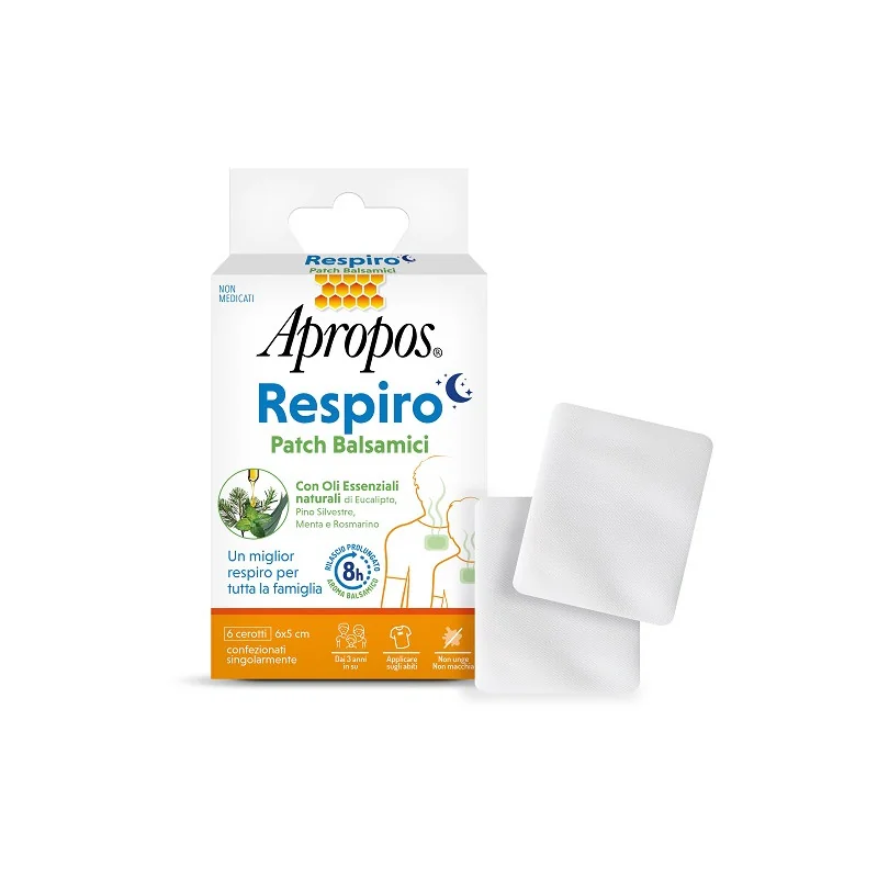 APROPOS RESPIRO PATCH BALSAMICI 6 PEZZI